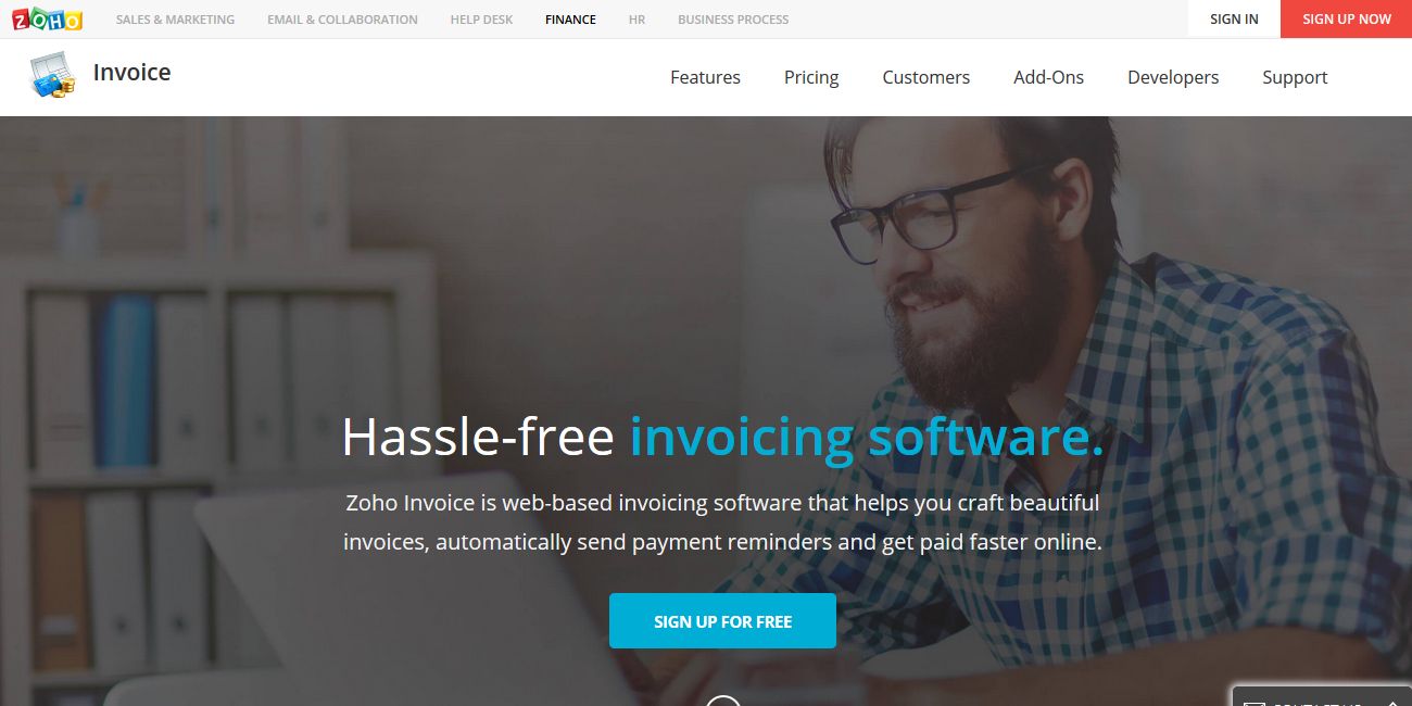 Zoho Invoice - Localization Software